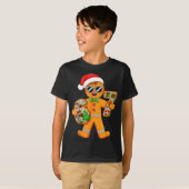 Funny Gingerbread Six Seven 67 Gingerbread Man Xma T-Shirt (Vorne ganz)