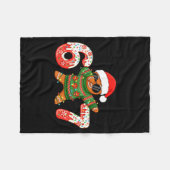 Funny Gingerbread Six Seven 67 Ice Cream Drip Chri Fleecedecke (Vorderseite (Horizontal))