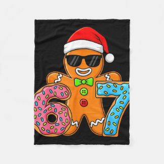 Funny Gingerbread Six Seven 67 Ice Cream Drip Chri Fleecedecke