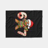 Funny Gingerbread Six Seven 67 Ice Cream Drip Chri Fleecedecke (Vorderseite (Horizontal))