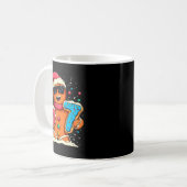 Funny Gingerbread Six Seven 67 Ice Cream Drip Chri Kaffeetasse (Vorderseite Links)