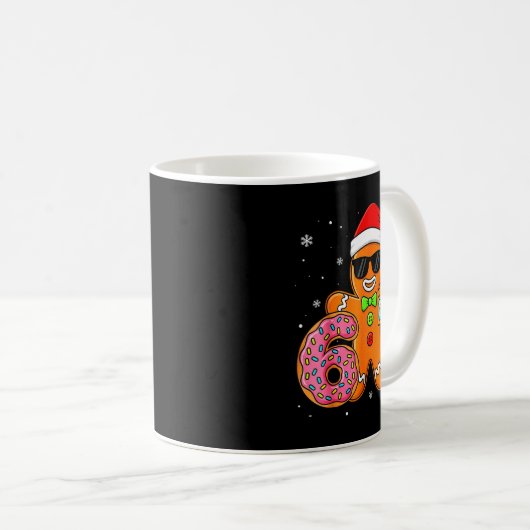 Funny Gingerbread Six Seven 67 Ice Cream Drip Chri Kaffeetasse (VorderseiteRechts)