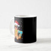 Funny Gingerbread Six Seven 67 Ice Cream Drip Chri Kaffeetasse (Vorderseite Links)