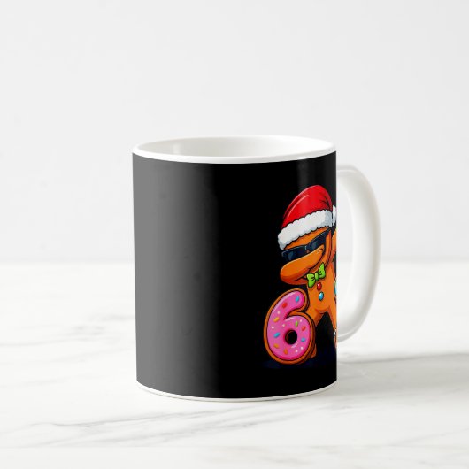 Funny Gingerbread Six Seven 67 Ice Cream Drip Chri Kaffeetasse (VorderseiteRechts)