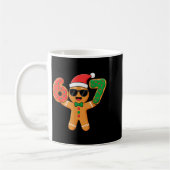 Funny Gingerbread Six Seven 67 Ice Cream Drip Chri Kaffeetasse (Links)