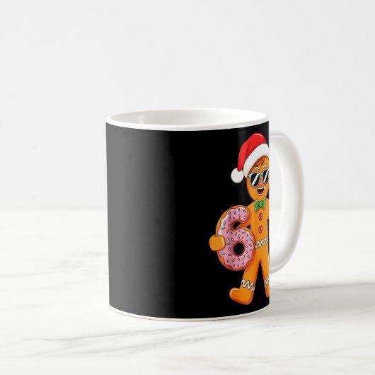 Funny Gingerbread Six Seven 67 Ice Cream Drip Chri Kaffeetasse (VorderseiteRechts)