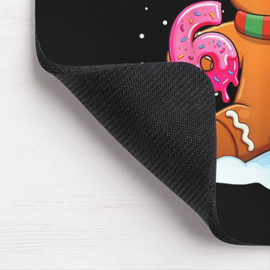 Funny Gingerbread Six Seven 67 Ice Cream Drip Chri Mousepad (Ecke)