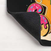 Funny Gingerbread Six Seven 67 Ice Cream Drip Chri Mousepad (Ecke)