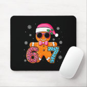 Funny Gingerbread Six Seven 67 Ice Cream Drip Chri Mousepad (Mit Mouse)