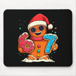 Funny Gingerbread Six Seven 67 Ice Cream Drip Chri Mousepad