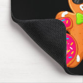 Funny Gingerbread Six Seven 67 Ice Cream Drip Chri Mousepad (Ecke)