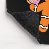 Funny Gingerbread Six Seven 67 Ice Cream Drip Chri Mousepad (Ecke)