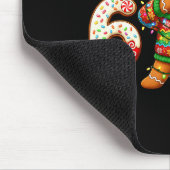 Funny Gingerbread Six Seven 67 Ice Cream Drip Chri Mousepad (Ecke)