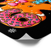 Funny Gingerbread Six Seven 67 Ice Cream Drip Chri Poster (Ecke)