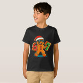 Funny Gingerbread Six Seven 67 Ice Cream Drip Chri T-Shirt (Vorne ganz)