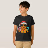 Funny Gingerbread Six Seven 67 Ice Cream Drip Chri T-Shirt (Vorne ganz)