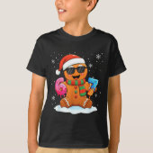 Funny Gingerbread Six Seven 67 Ice Cream Drip Chri T-Shirt (Vorderseite)