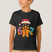 Funny Gingerbread Six Seven 67 Ice Cream Drip Chri T-Shirt (Vorderseite)