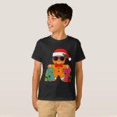 Funny Gingerbread Six Seven 67 Ice Cream Drip Chri T-Shirt (Vorne ganz)