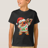 Funny Gingerbread Six Seven 67 Ice Cream Drip Chri T-Shirt (Vorderseite)