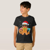 Funny Gingerbread Six Seven 67 Ice Cream Drip Chri T-Shirt (Vorne ganz)