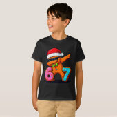 Funny Gingerbread Six Seven 67 Ice Cream Drip Chri T-Shirt (Vorne ganz)