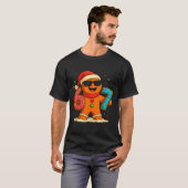 Funny Gingerbread Six Seven 67 Ice Cream Drip Chri T-Shirt (Vorne ganz)