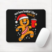 Funny Gingerbread Snack Christmas Xmas Teens Girls Mousepad (Mit Mouse)