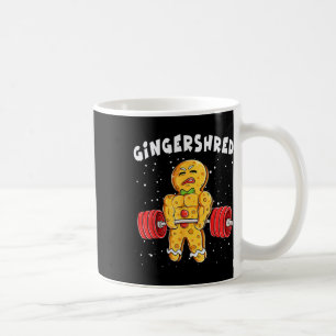 Funny Gingerbread Xmas Deadlift T-Shirt Erwachsene Kaffeetasse