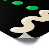 Funny Gingerbrei Man Kostüme Weihnachten Weihnacht Poster (Ecke)