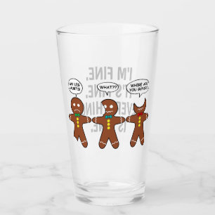 Funny Gingerbrot Alles ist ein schöner Urlaub Glas