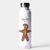 Funny Gingerbrot Alles ist ein schöner Urlaub Trinkflasche (Links)