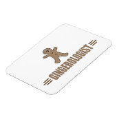 Funny Gingerbrot Cookie Magnet (Linke Seite)