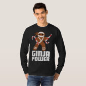 Funny Ginja Power Niedlich Weihnachts-Cookie Ginge T-Shirt (Vorne ganz)