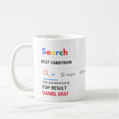 Funny Gips HANDYMAN CARPENETER DECORATOR PAINTER Kaffeetasse (Links)