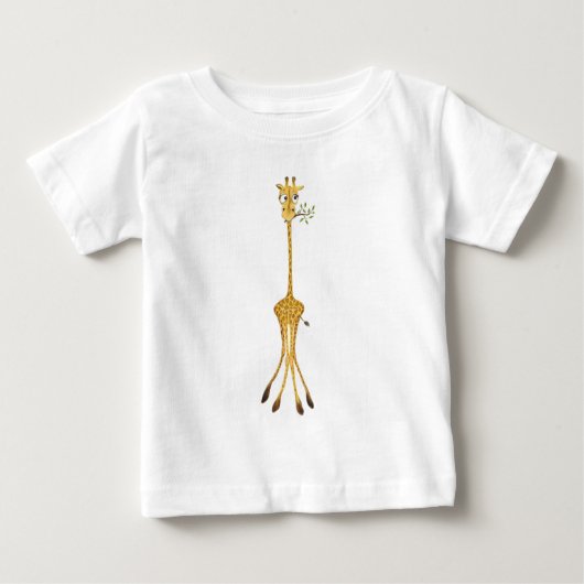 Funny Giraffe Baby T - Shirt (Vorderseite)