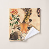 Funny Giraffe Bath Handtücher (Waschlappen)