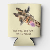 Funny Giraffe Can Cooler Dosenkühler (Vorderseite)