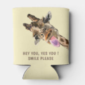 Funny Giraffe Can Cooler Dosenkühler (Rückseite)