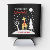 Funny Giraffe Design For Women Girls Safari Giraff Dosenkühler (Vorderseite)