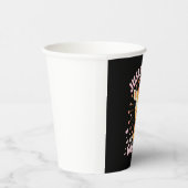 Funny Giraffe Design For Women Girls Safari Giraff Pappbecher (Rechts)