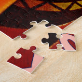 Funny Giraffe: Ein kaleidoskopischer afrikanischer Puzzle (Seite)
