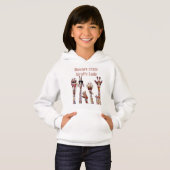 Funny Giraffe Hoodie (Vorne ganz)