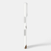 Funny Giraffe iPhone Case - Benutzerdefinierter Te (Rückseite / Rechts)