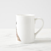 Funny Giraffe Knochen China Tasse Lächeln - Benutz (Rechts)