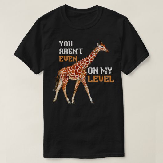 Funny Giraffe Lover Giraffe 1 T-Shirt (Design vorne)