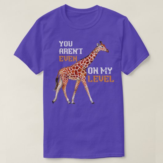 Funny Giraffe Lover Giraffe 1 T-Shirt (Design vorne)