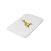 Funny Giraffe Lover Giraffe Skateboard Badematte (Schrägansicht)