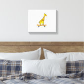 Funny Giraffe Lover Giraffe Skateboard Leinwanddruck (Insitu (Schlafzimmer))