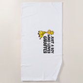 Funny Giraffe Lover Giraffe Skateboard Strandtuch (Vorderseite)